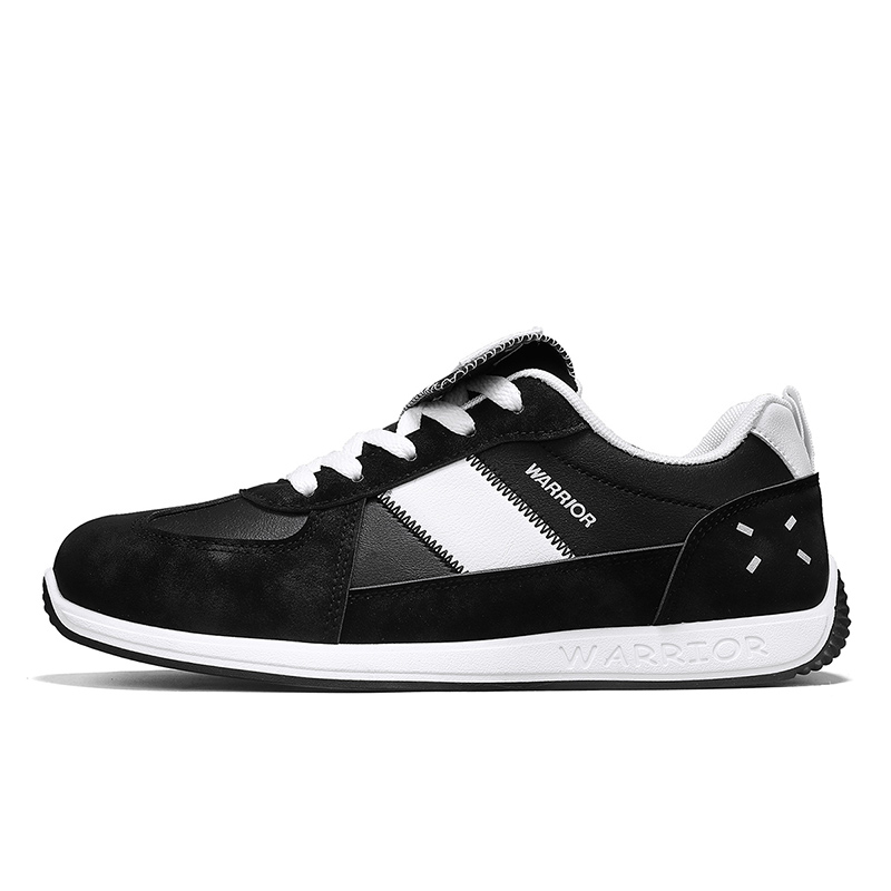 WARRIOR Нескользящие износостойкие низкие повседневные туфли мужские, черные и белые
WARRIOR Нескользящие износостойкие низкие повседневные туфли мужские, черные и белые