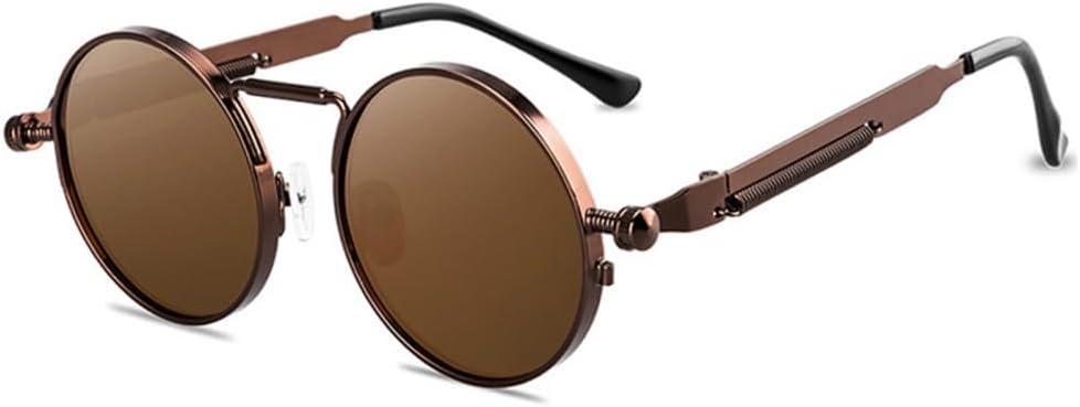 Панк-солнцезащитные очки для женщин, зеркальные круглые металлические солнцезащитные очки, винтажные мужские очки для вождения, защита от ультрафиолета UV400 MTZJH, Tea Tea
Панк-солнцезащитные очки для женщин, зеркальные круглые металлические солнцезащитные очки, винтажные мужские очки для вождения, защита от ультрафиолета UV400 MTZJH, Tea Tea