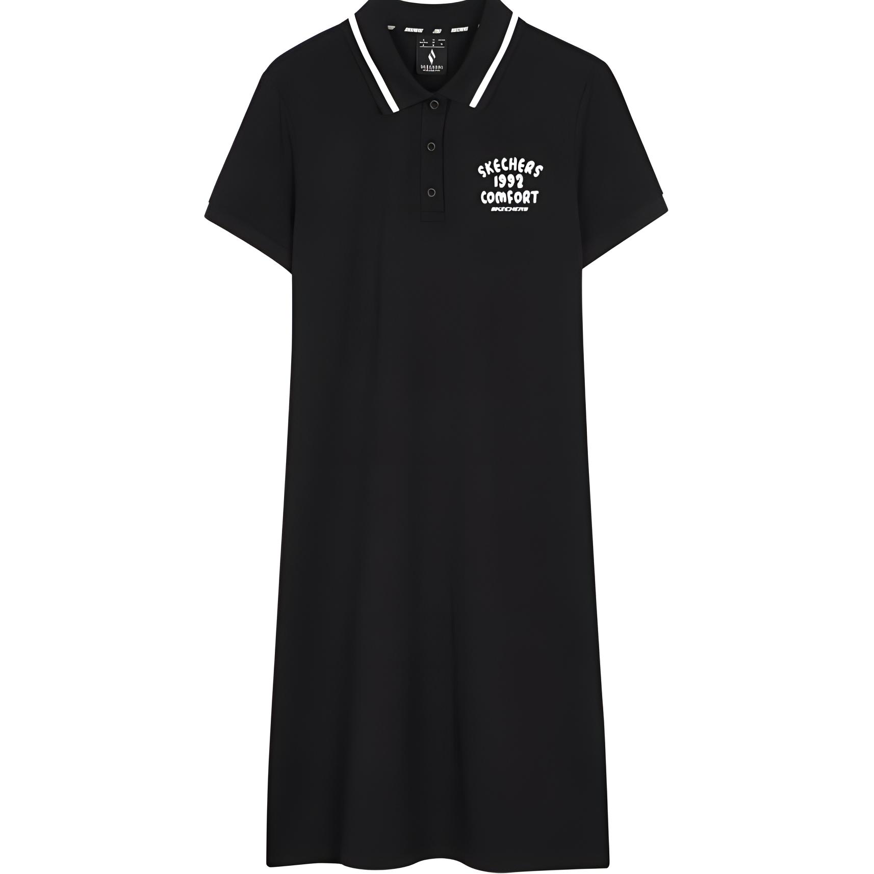 Футболка с коротким рукавом женская Carbon Black Skechers
Футболка с коротким рукавом женская Carbon Black Skechers