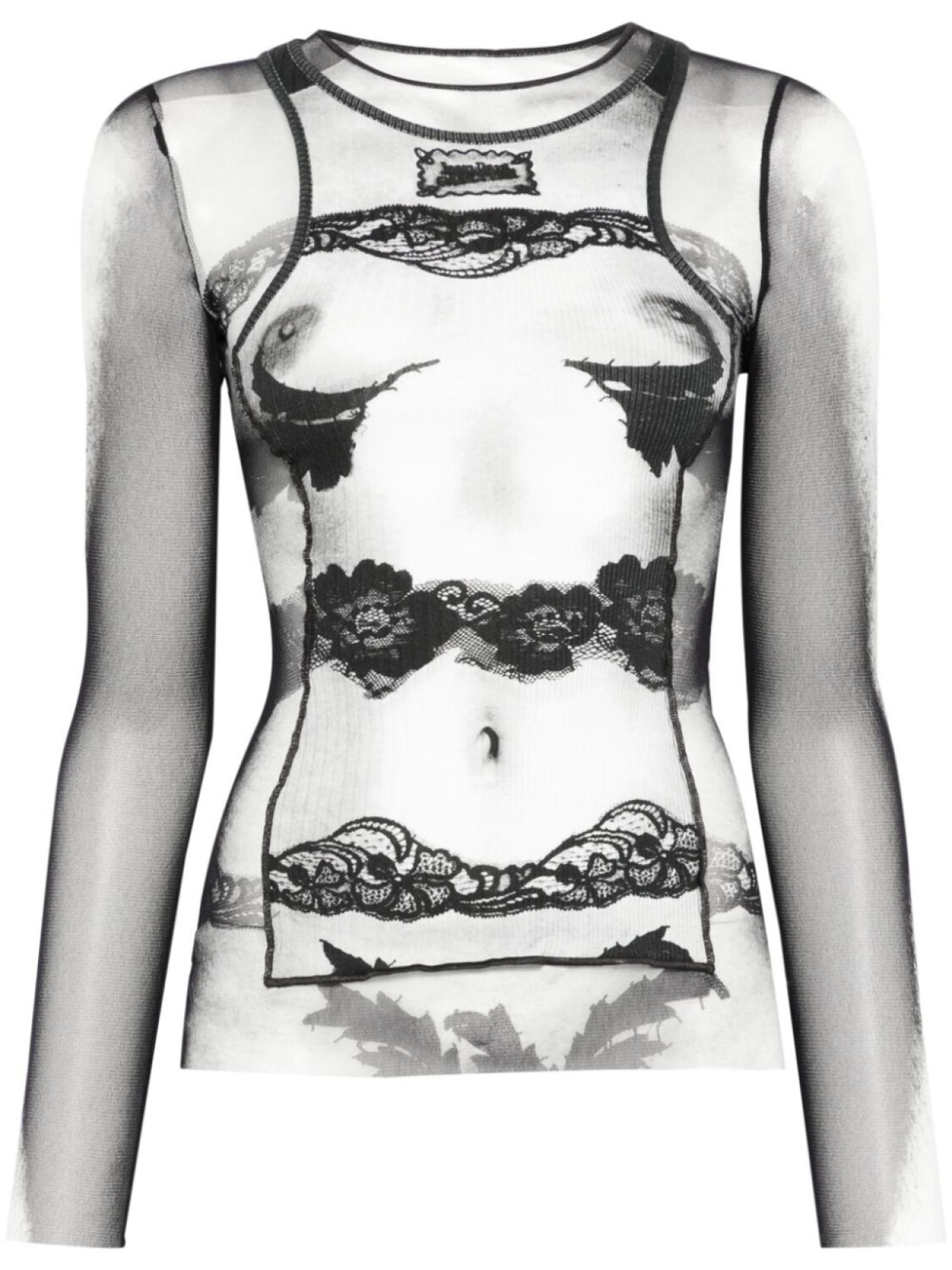 Jean Paul Gaultier Топ из кружева Marinére Body, черный
Jean Paul Gaultier Топ из кружева Marinére Body, черный