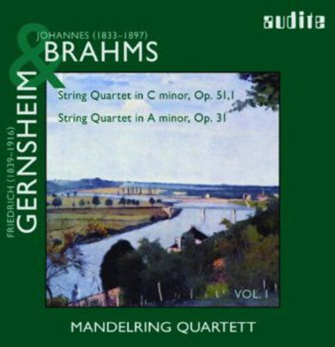 CD диск Brahms / Gernsheim / Mandelring Quartett: String Quartets
CD диск Brahms / Gernsheim / Mandelring Quartett: String Quartets