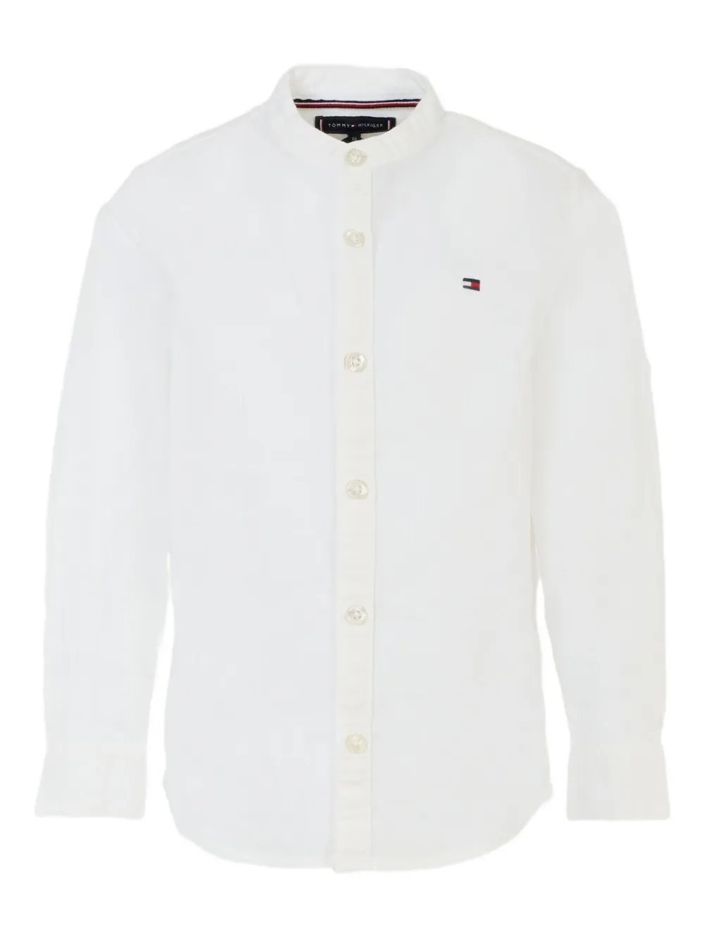 Рубашка с воротником-стойкой Tommy Hilfiger Junior, белый
Рубашка с воротником-стойкой Tommy Hilfiger Junior, белый