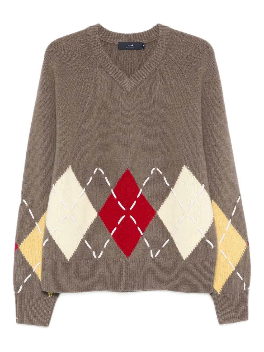 Свитер Sloane с узором аргайл arch4, коричневый
Свитер Sloane с узором аргайл arch4, коричневый