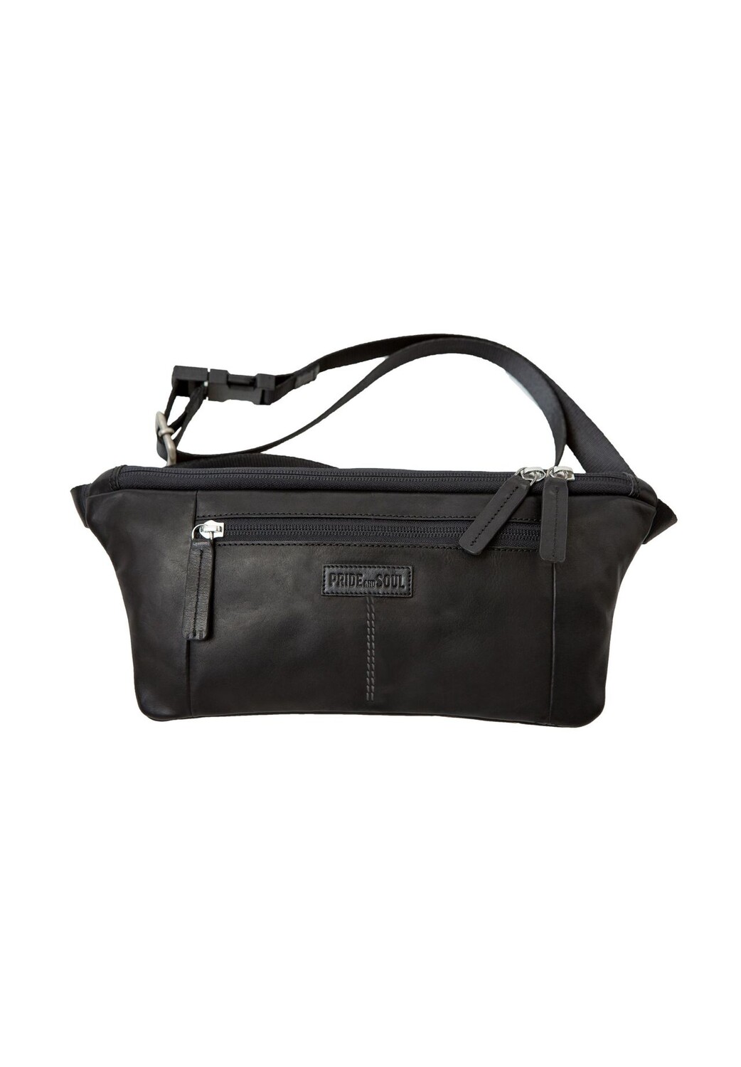 Поясная сумка Street кожаная 33 см PRIDE AND SOUL, черный
Поясная сумка Street кожаная 33 см PRIDE AND SOUL, черный