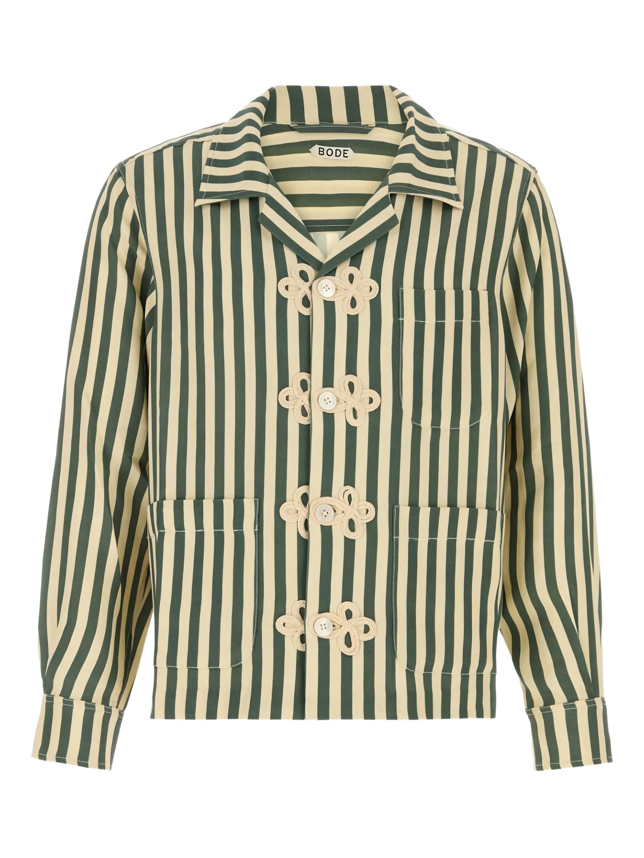 Шелковая рубашка Trillium Bode, зеленый
Шелковая рубашка Trillium Bode, зеленый