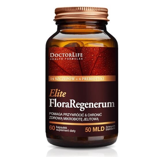 Doctor Life, Flora Regenerum Elite, 60 капсул
Doctor Life, Flora Regenerum Elite, 60 капсул