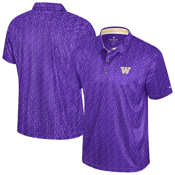 Мужская фиолетовая футболка поло с принтом washington huskies Colosseum
Мужская фиолетовая футболка поло с принтом washington huskies Colosseum