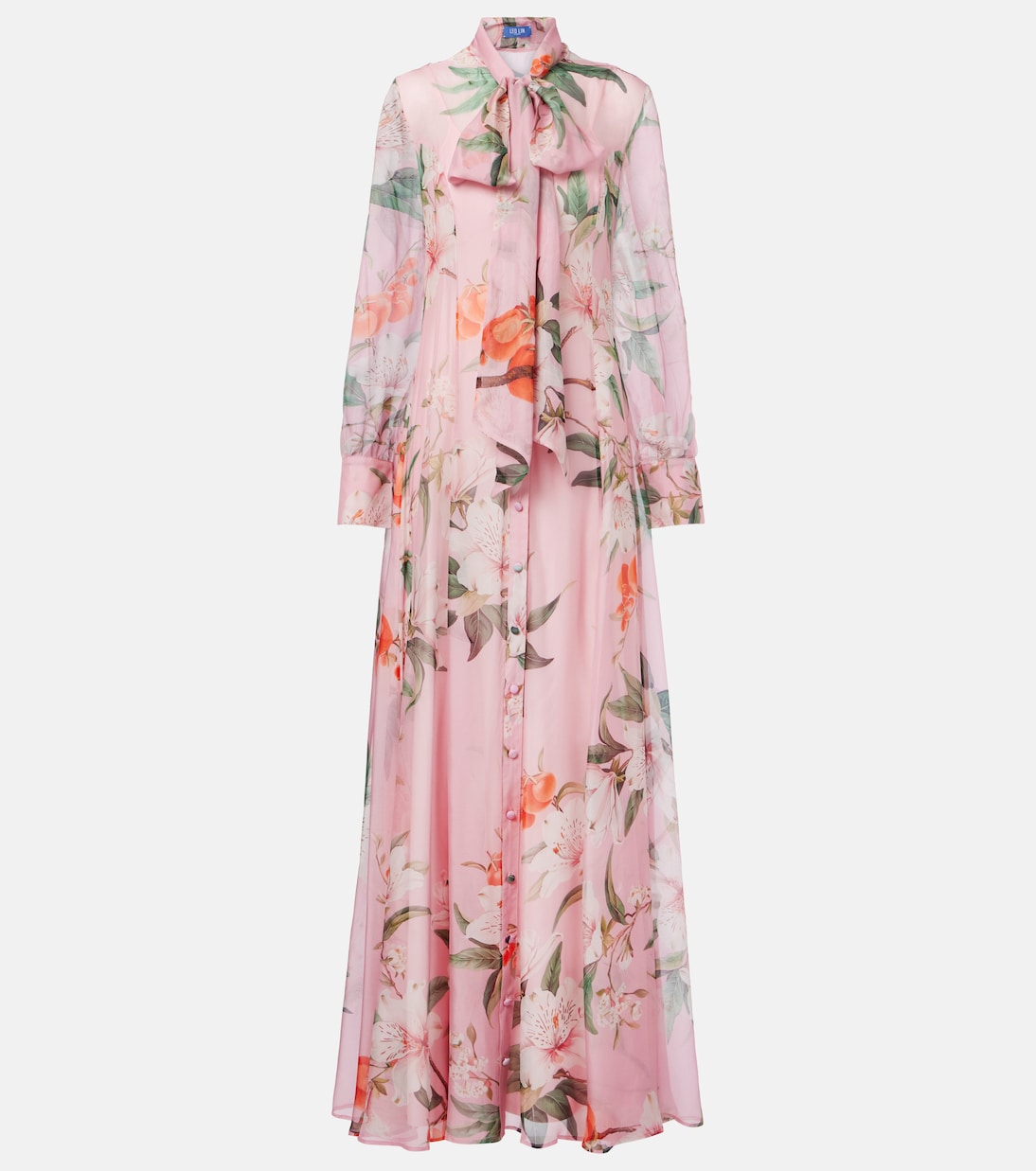 Лилайт макси-платье из шифона с цветочным принтом и бантом Leo Lin, Lavish Print Pink
Лилайт макси-платье из шифона с цветочным принтом и бантом Leo Lin, Lavish Print Pink