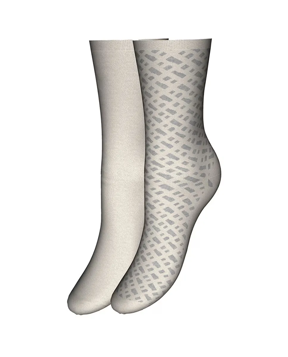 Упаковка из двух женских носков черного цвета Boss, белый
Упаковка из двух женских носков черного цвета Boss, белый