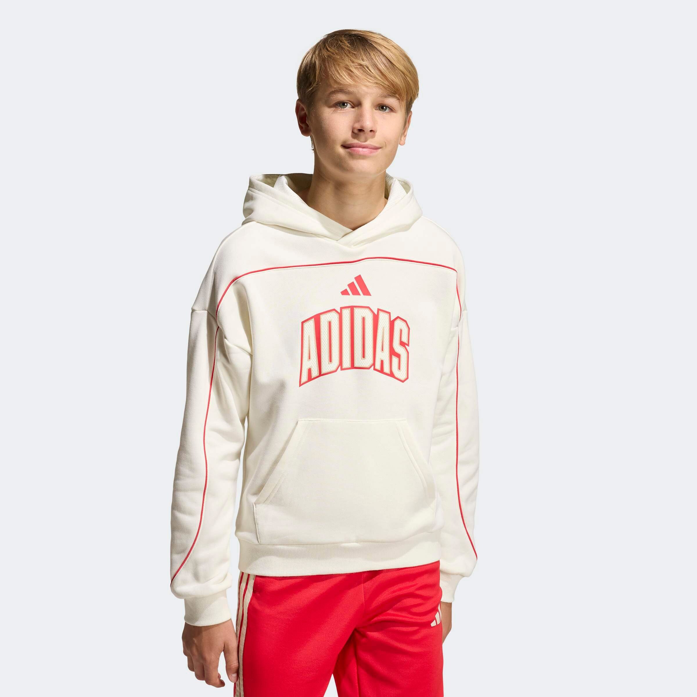 Adidas Sportswear Спортивная толстовка в цвете Off White
Adidas Sportswear Спортивная толстовка в цвете Off White