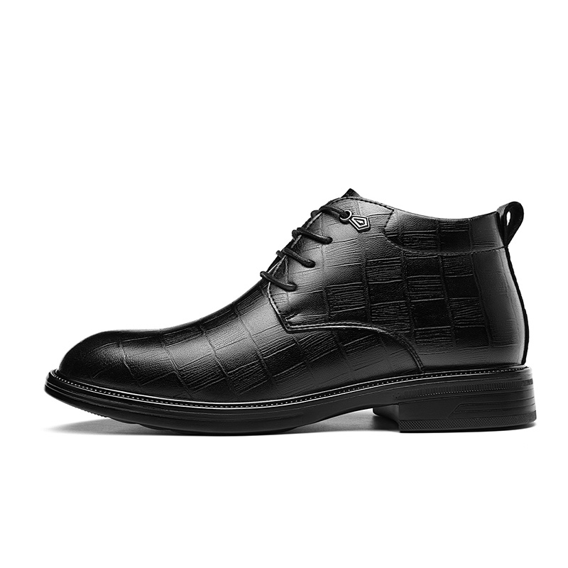 CARTELO Черные мужские ботинки на 4 см
CARTELO Черные мужские ботинки на 4 см