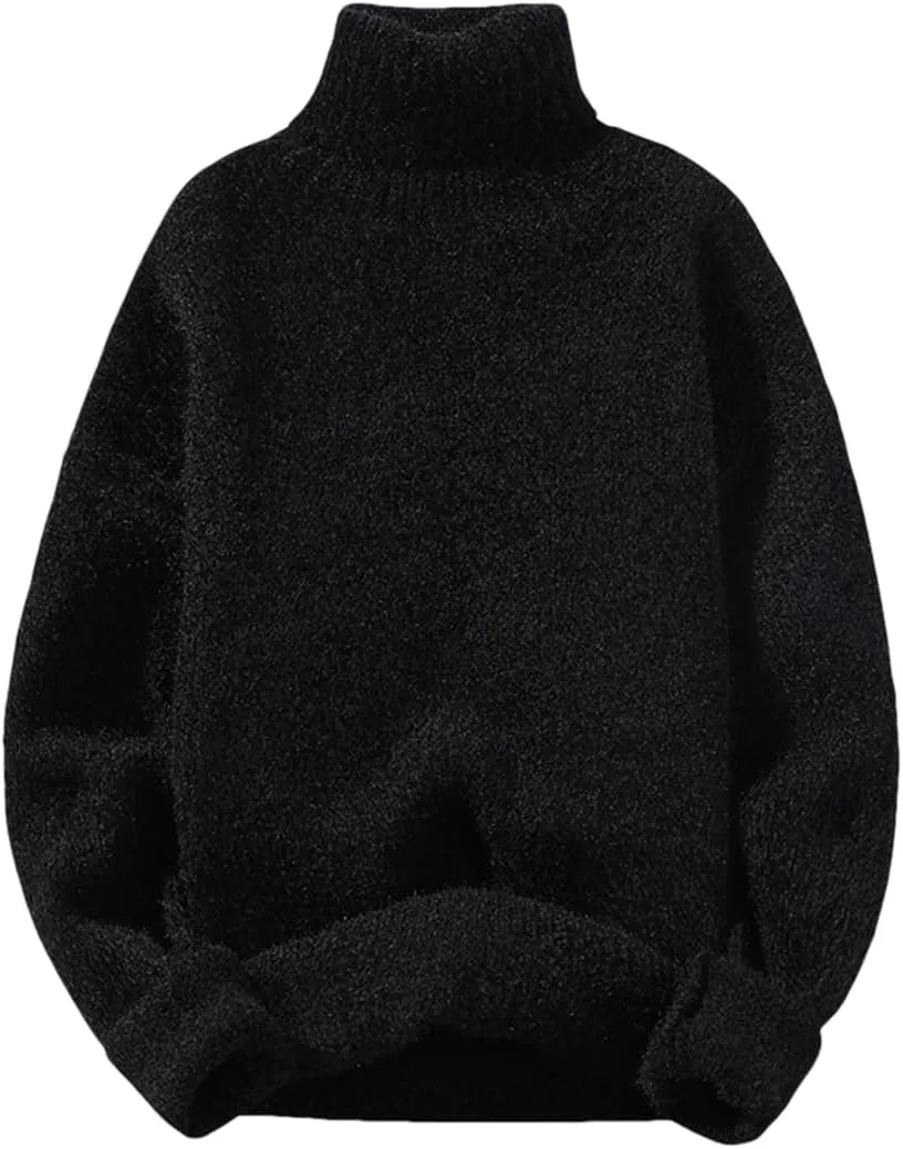 Мужской свитер с воротником-гольф HEYDHSDC
Мужской свитер с воротником-гольф HEYDHSDC