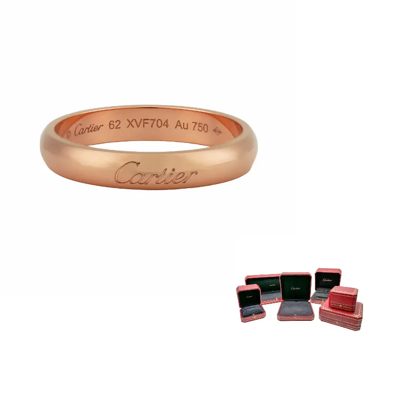 Cartier Кольца из розового золота 18 карат и платины унисекс
Cartier Кольца из розового золота 18 карат и платины унисекс