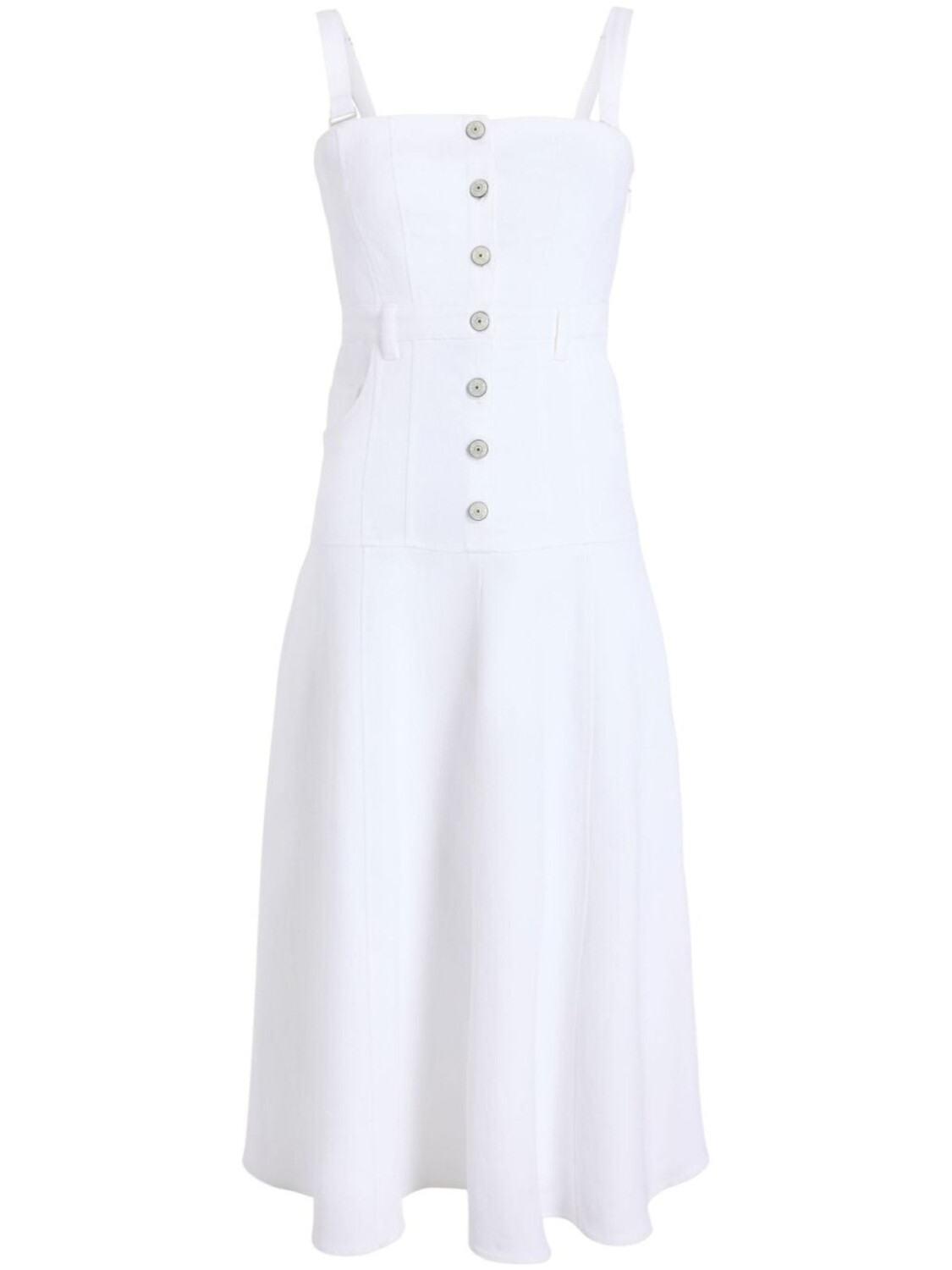 Джинсовое платье миди Veena Cinq A Sept, белый
Джинсовое платье миди Veena Cinq A Sept, белый