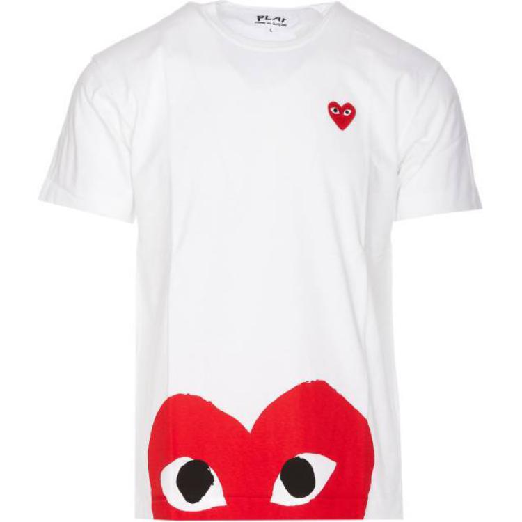 CDG Play Футболка Comme Des Garcons Play женская красная с половинкой сердца
CDG Play Футболка Comme Des Garcons Play женская красная с половинкой сердца