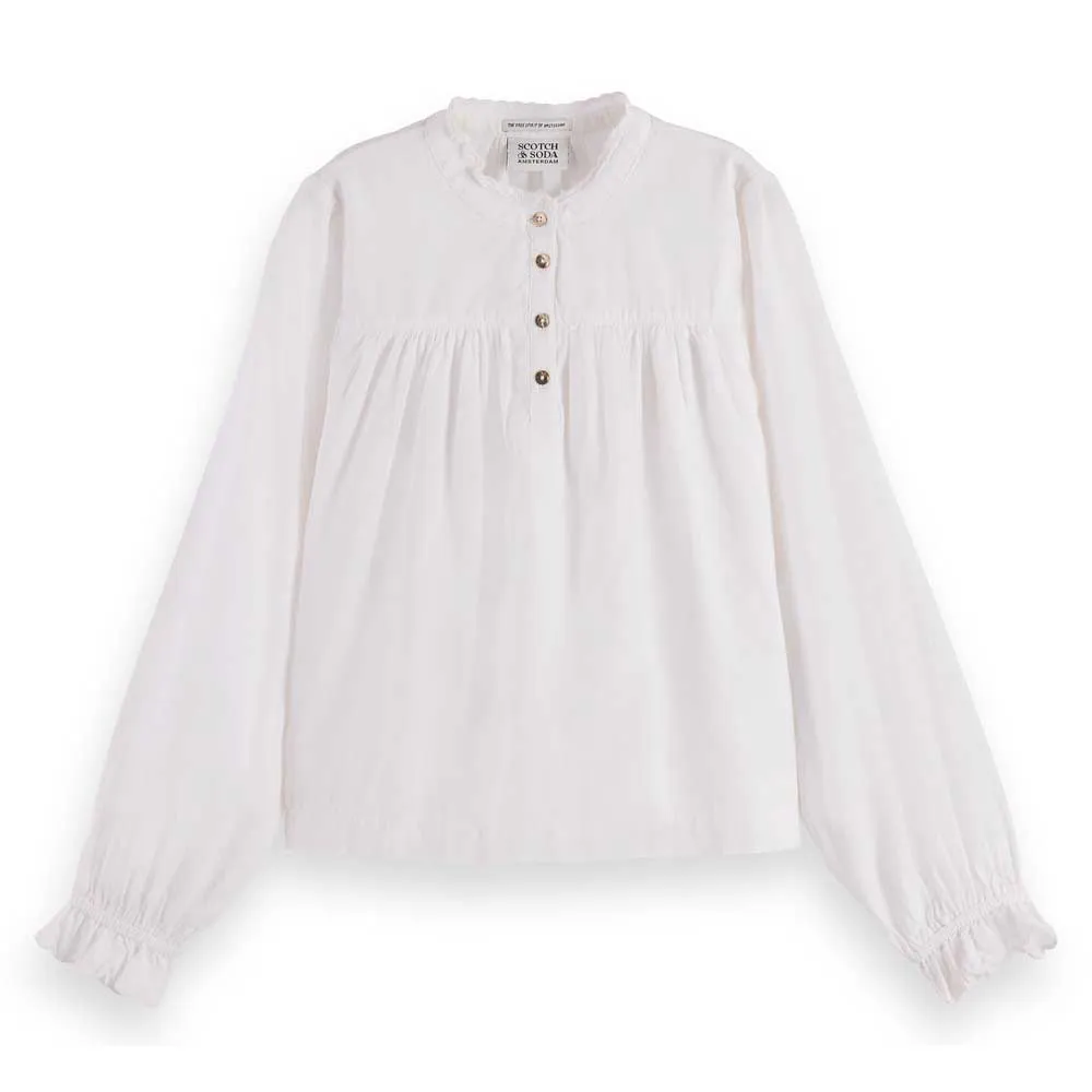 Блузка Scotch & Soda Lightweight Modal long sleeve, белый
Блузка Scotch & Soda Lightweight Modal long sleeve, белый