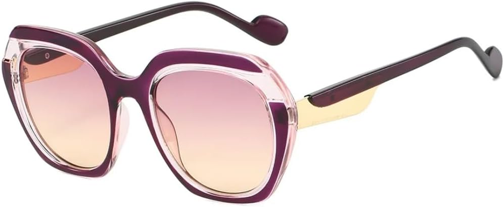 Солнцезащитные очки для мужчин и женщин - защита UV400 - овальная оправа с градиентным леопардовым принтом, для занятий спортом на открытом воздухе и вождения DSVIGF, Purple Pink Brown
Солнцезащитные очки для мужчин и женщин - защита UV400 - овальная оправа с градиентным леопардовым принтом, для занятий спортом на открытом воздухе и вождения DSVIGF, Purple Pink Brown