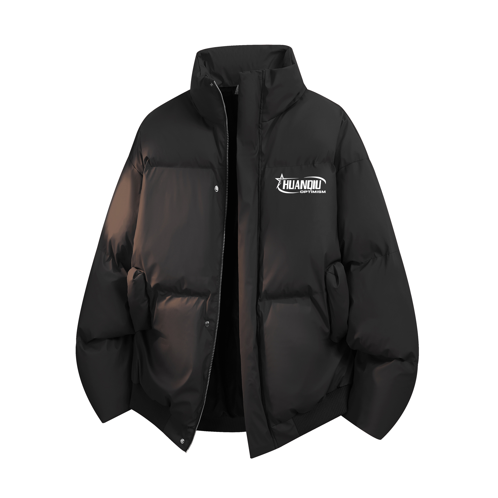 Пуховик Unisex Stand Collar Moderate Puffer Jacket HUANQIU, черный
Пуховик Unisex Stand Collar Moderate Puffer Jacket HUANQIU, черный