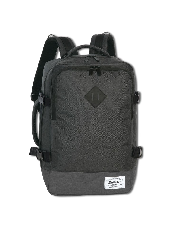 Рюкзак Bestway Flugbegleiter, Businessrucksack Polyester ca. 25cm breit ca. 40cm hoch
Рюкзак Bestway Flugbegleiter, Businessrucksack Polyester ca. 25cm breit ca. 40cm hoch
