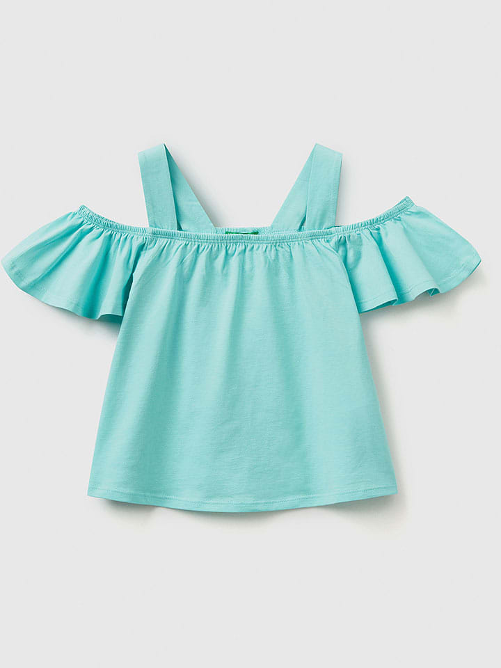 Футболка Benetton, бирюзовый
Футболка Benetton, бирюзовый