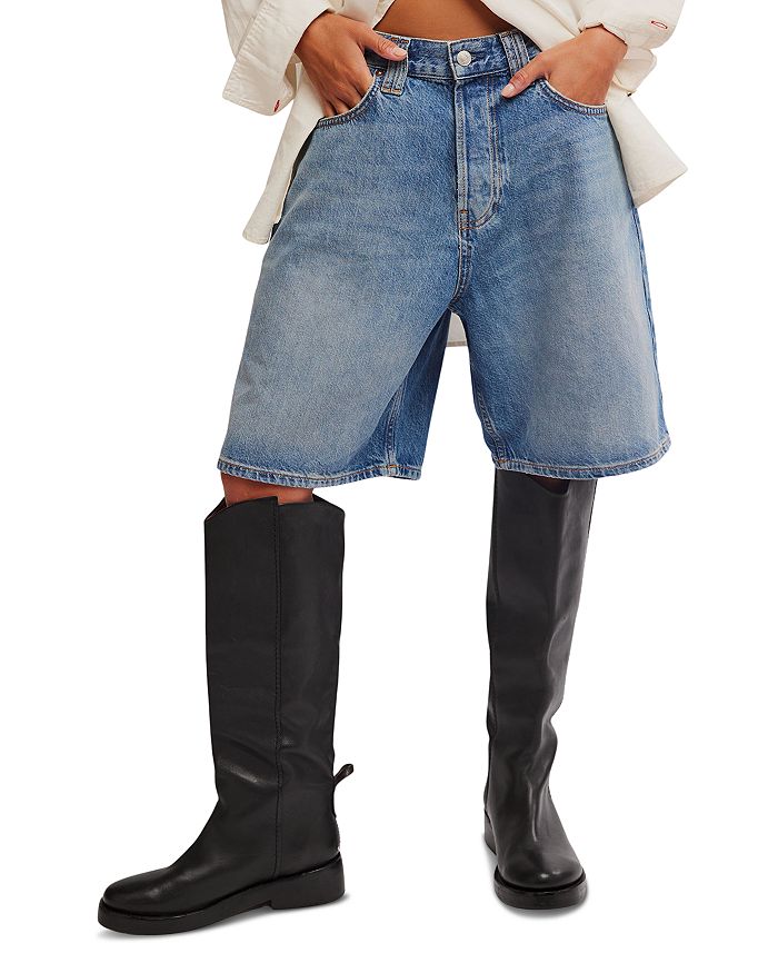 Бермуды Montana Mid Rise Free People, синий
Бермуды Montana Mid Rise Free People, синий