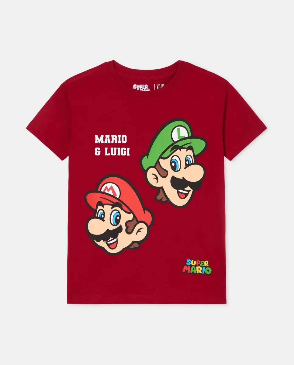 Футболка для мальчика с короткими рукавами и принтом Mario Bross Kids El Corte Inglés, цвет 600 Rojo
Футболка для мальчика с короткими рукавами и принтом Mario Bross Kids El Corte Inglés, цвет 600 Rojo