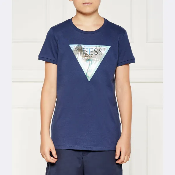 Футболка стандартного кроя Guess, синий
Футболка стандартного кроя Guess, синий