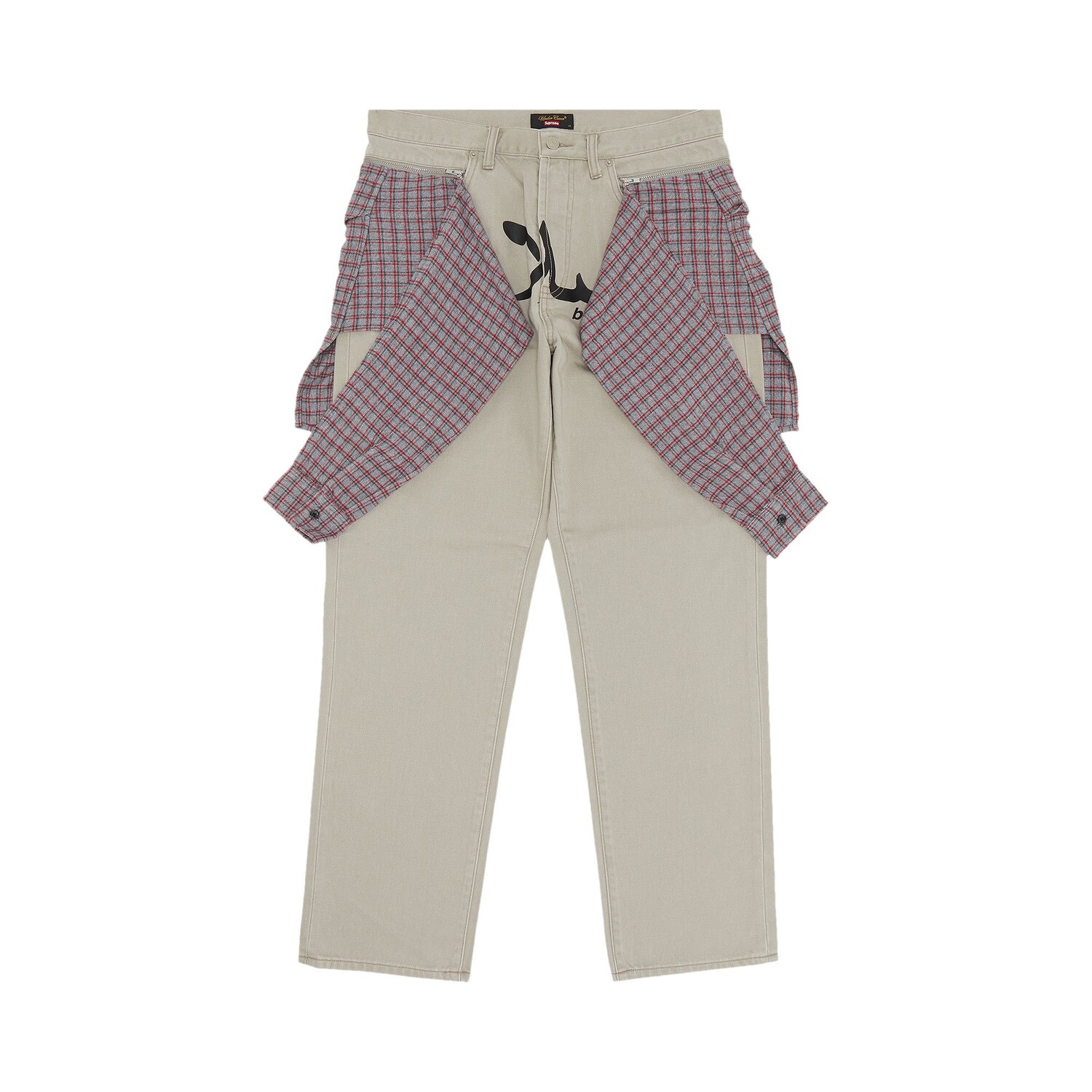 Многослойные джинсы Supreme x UNDERCOVER, Washed Grey
Многослойные джинсы Supreme x UNDERCOVER, Washed Grey