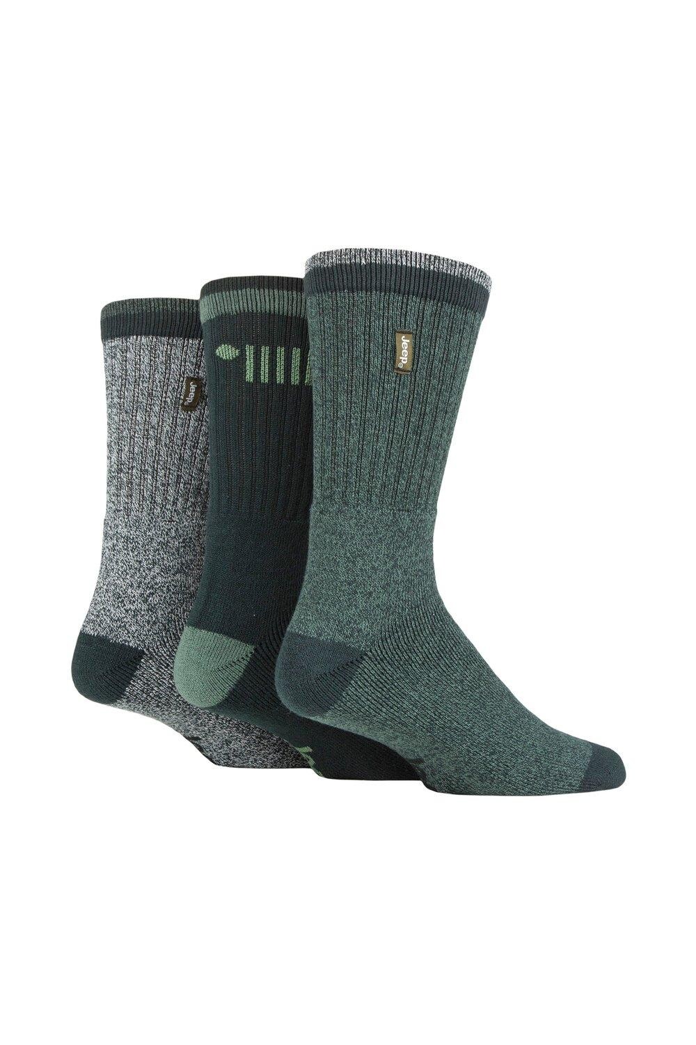 3 пары носков для отдыха на местности Jeep, зеленый
3 пары носков для отдыха на местности Jeep, зеленый