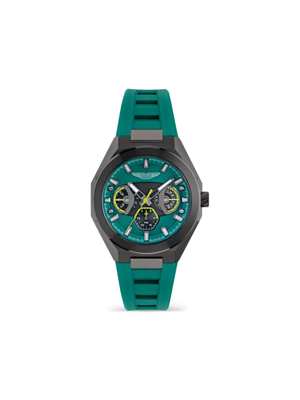 Наручные часы Gunmetal 42 мм Aston Martin Watches, зеленый
Наручные часы Gunmetal 42 мм Aston Martin Watches, зеленый