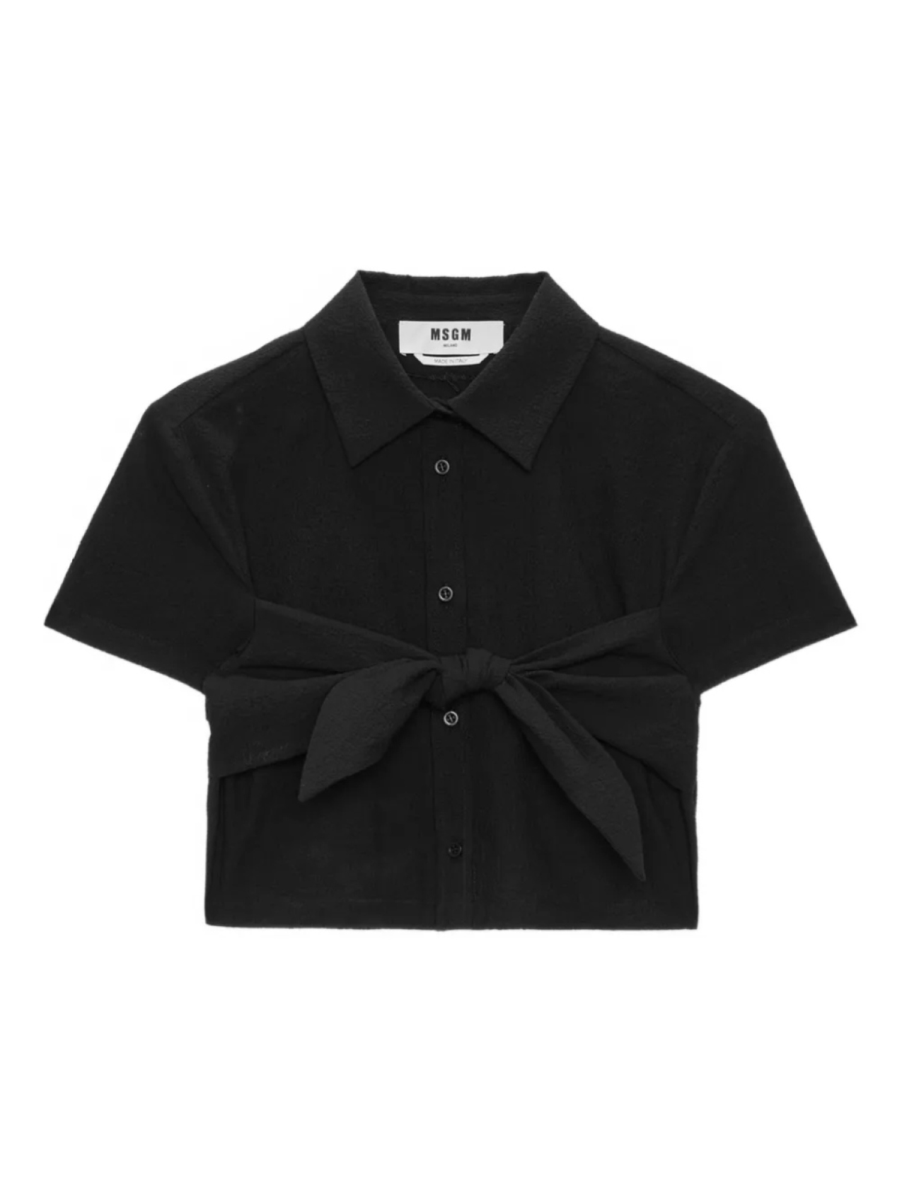 Рубашка из хлопка MSGM, черный
Рубашка из хлопка MSGM, черный