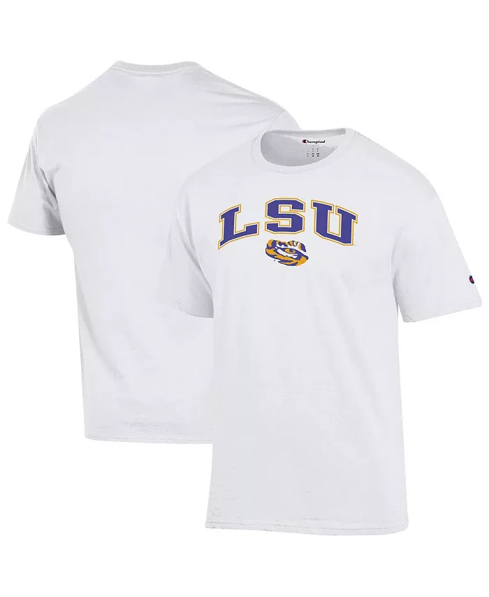 Мужская белая футболка LSU Tigers с арочным логотипом Champion
Мужская белая футболка LSU Tigers с арочным логотипом Champion