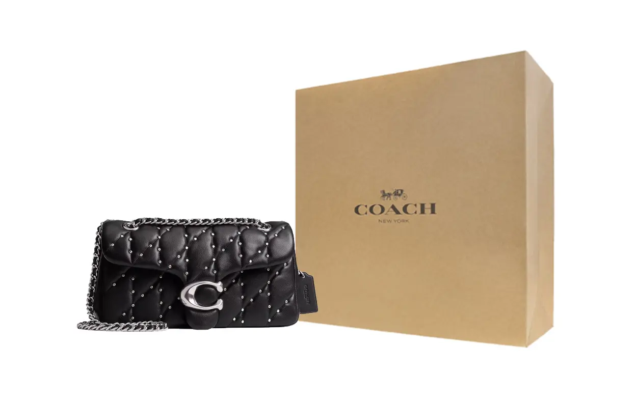 COACH Сумка через плечо из кожи наппа среднего размера черная женская
COACH Сумка через плечо из кожи наппа среднего размера черная женская