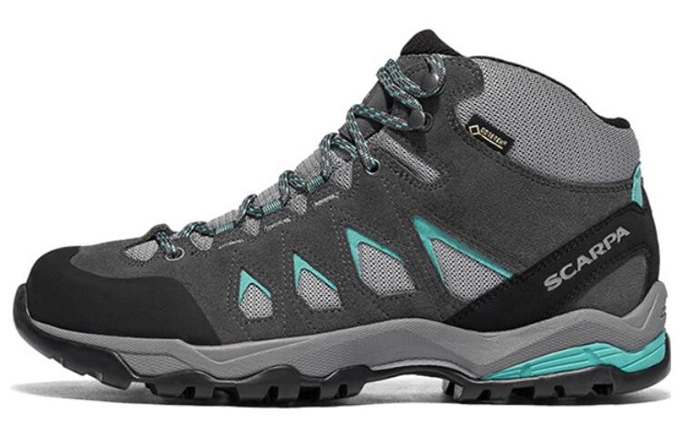 Ботинки для походов Moraine женские, среднего размера, серые/синие Scarpa
Ботинки для походов Moraine женские, среднего размера, серые/синие Scarpa