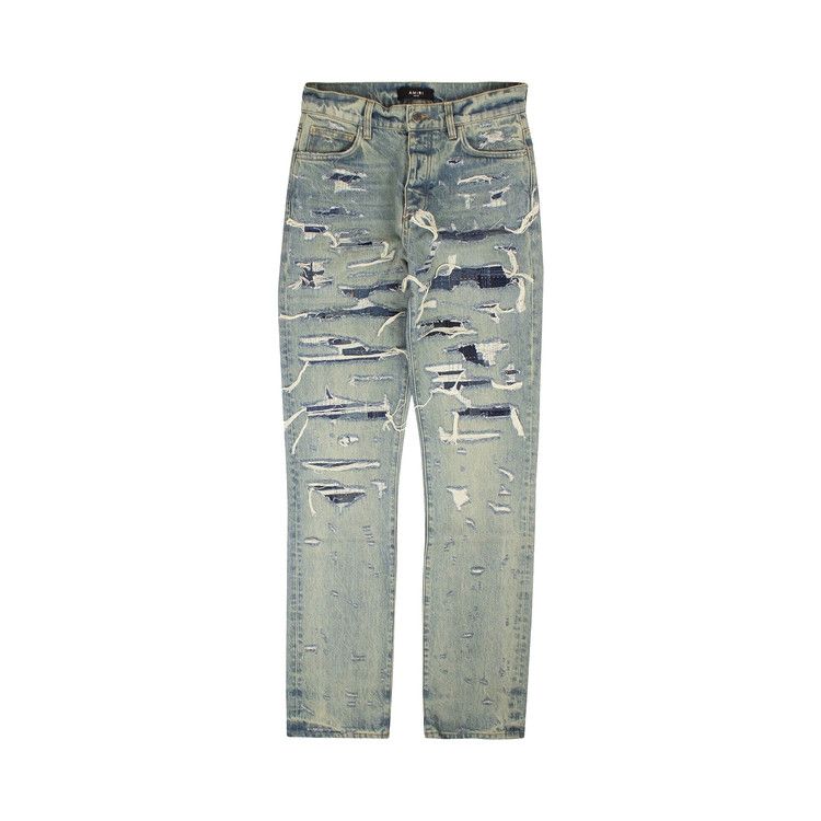 Джинсы Amiri Relaxed Boro Repair Jeans, Blue
Джинсы Amiri Relaxed Boro Repair Jeans, Blue