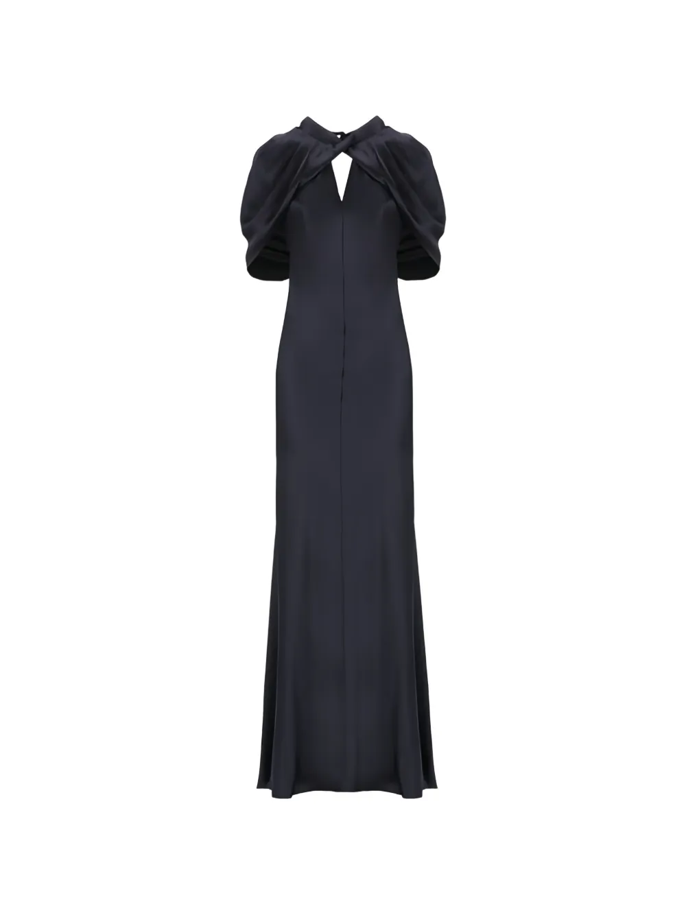 Платье из блестящего атласа Alberta Ferretti, синий
Платье из блестящего атласа Alberta Ferretti, синий