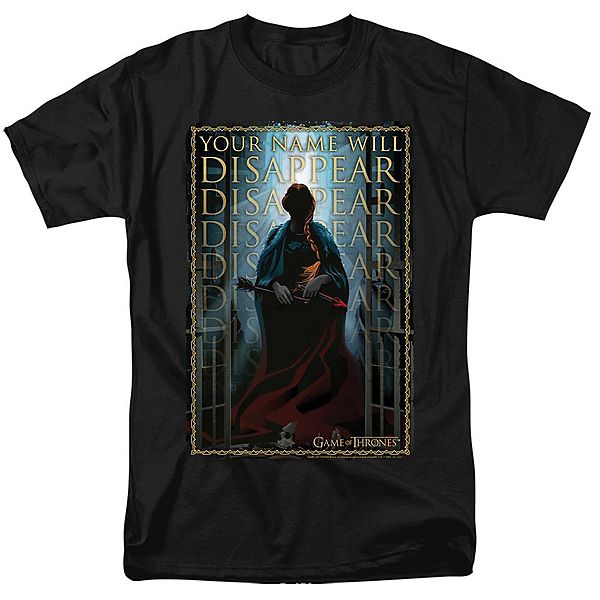 Футболка Game of Thrones Your Name Will Disappear Licensed Character
Футболка Game of Thrones Your Name Will Disappear Licensed Character