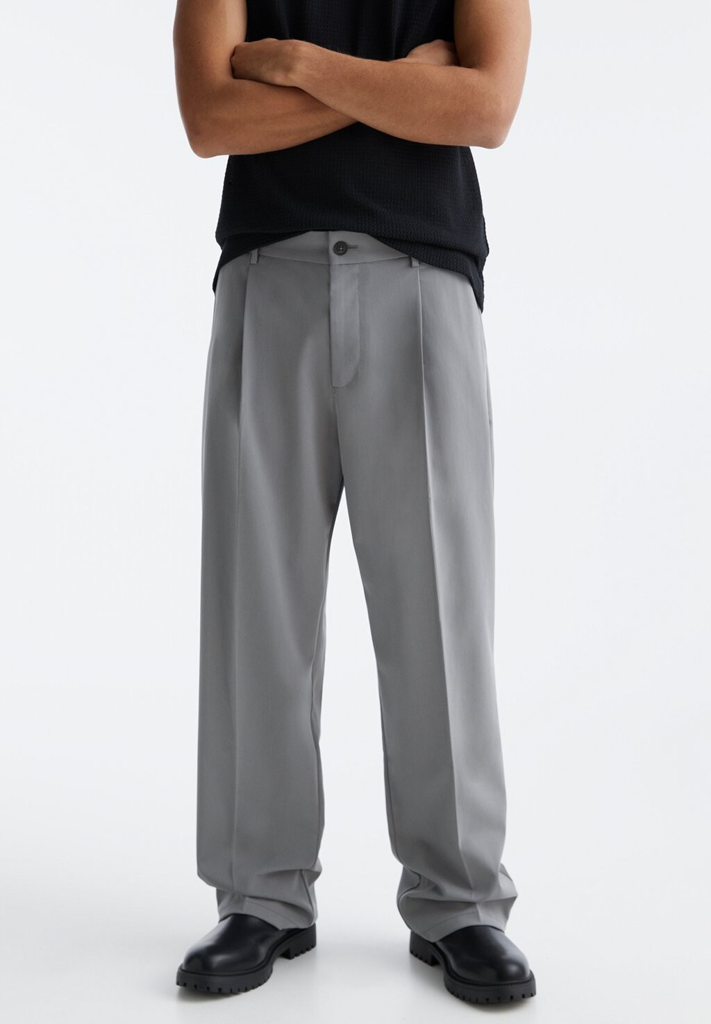 Брюки Wide- Smart PULL&BEAR, цвет grey
Брюки Wide- Smart PULL&BEAR, цвет grey