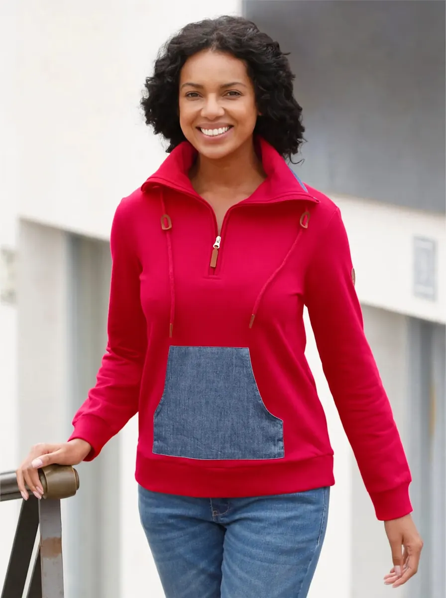 Толстовка в стиле casual Casual Looks, красный
Толстовка в стиле casual Casual Looks, красный