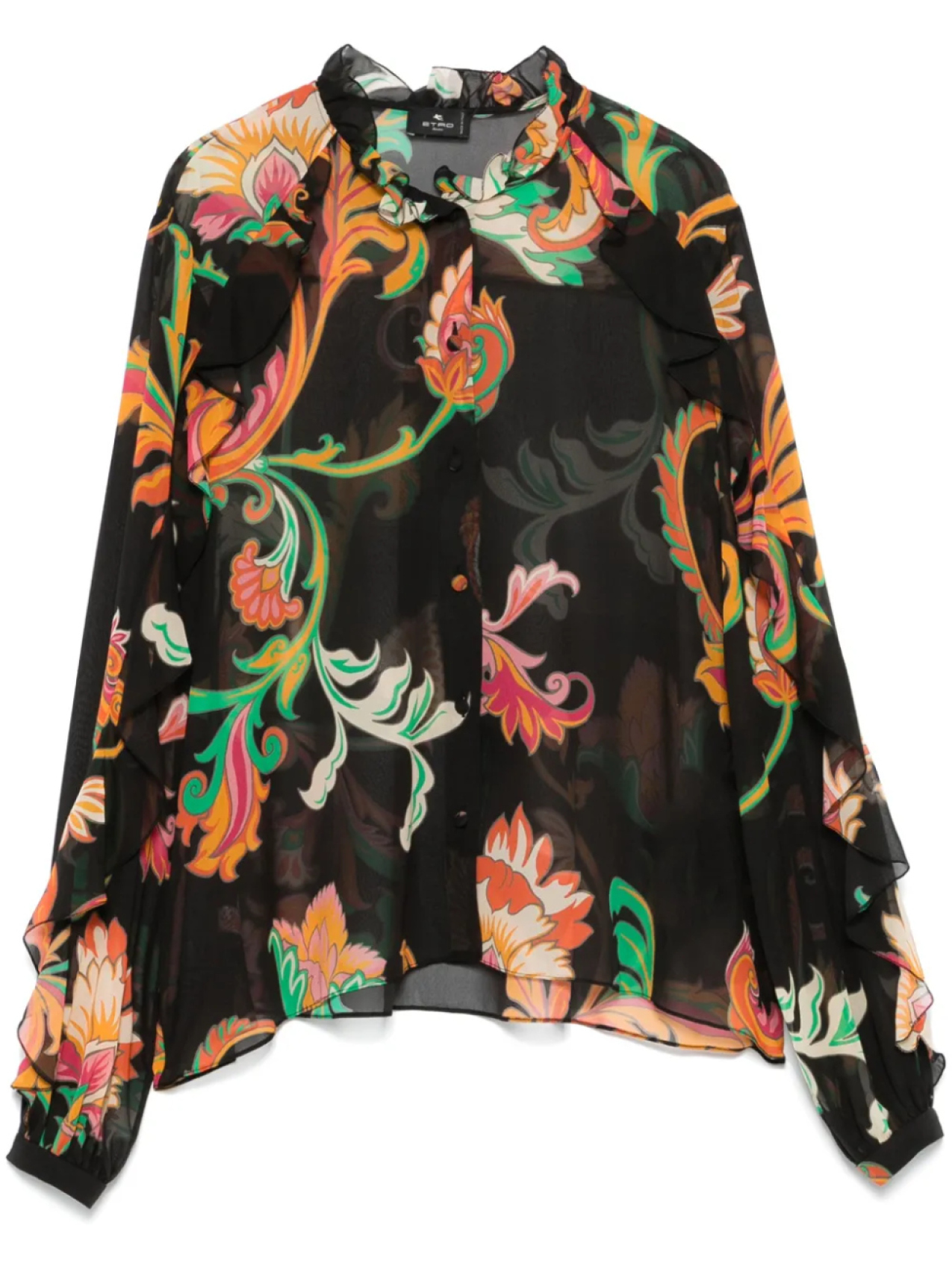 Шелковая блузка ETRO, черный
Шелковая блузка ETRO, черный
