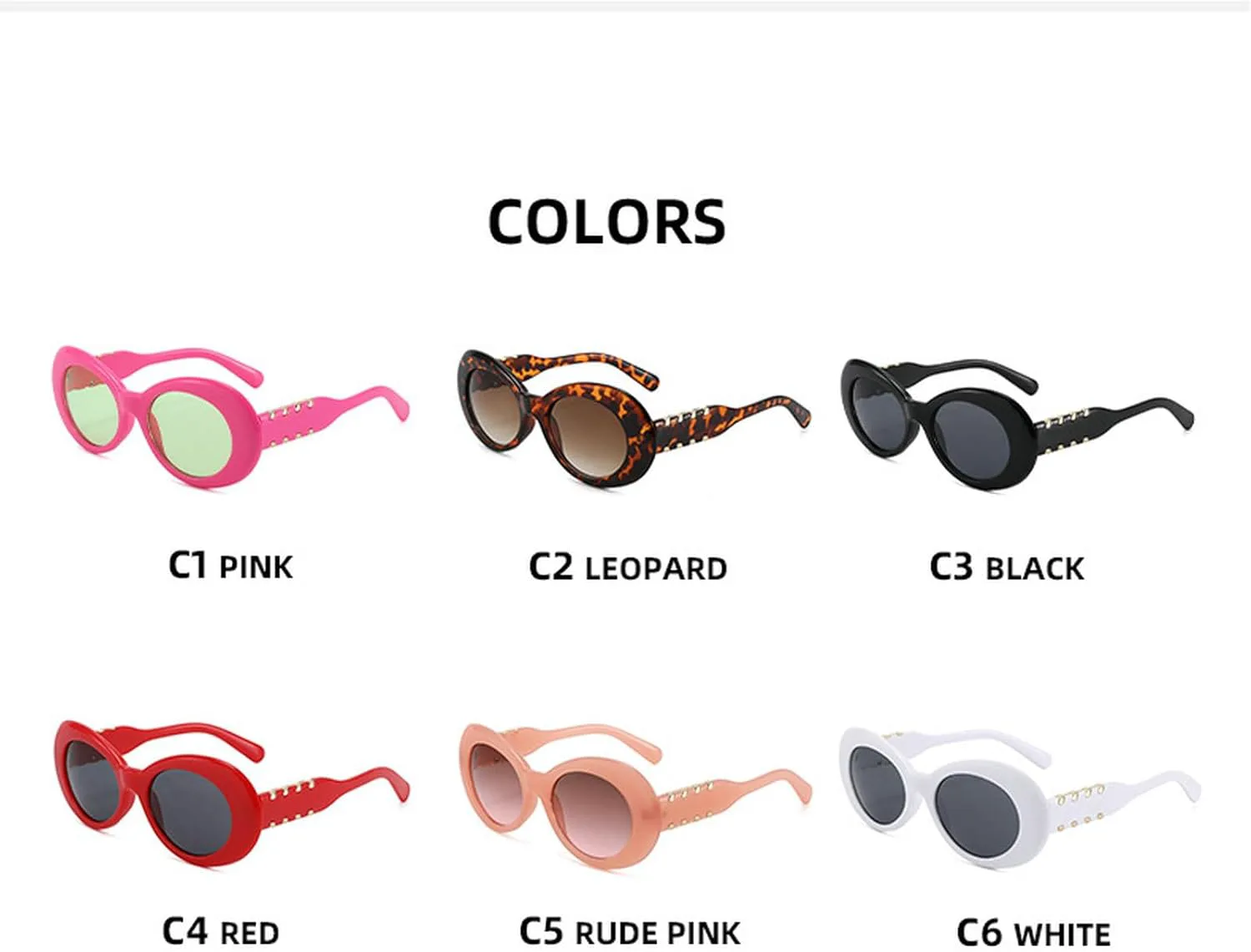 Женские овальные солнцезащитные очки 2025 года, стильные, с градиентным переходом цвета, многоцветные, повседневные, модные, роскошные, зеленые mincl, White Gray
Женские овальные солнцезащитные очки 2025 года, стильные, с градиентным переходом цвета, многоцветные, повседневные, модные, роскошные, зеленые mincl, White Gray