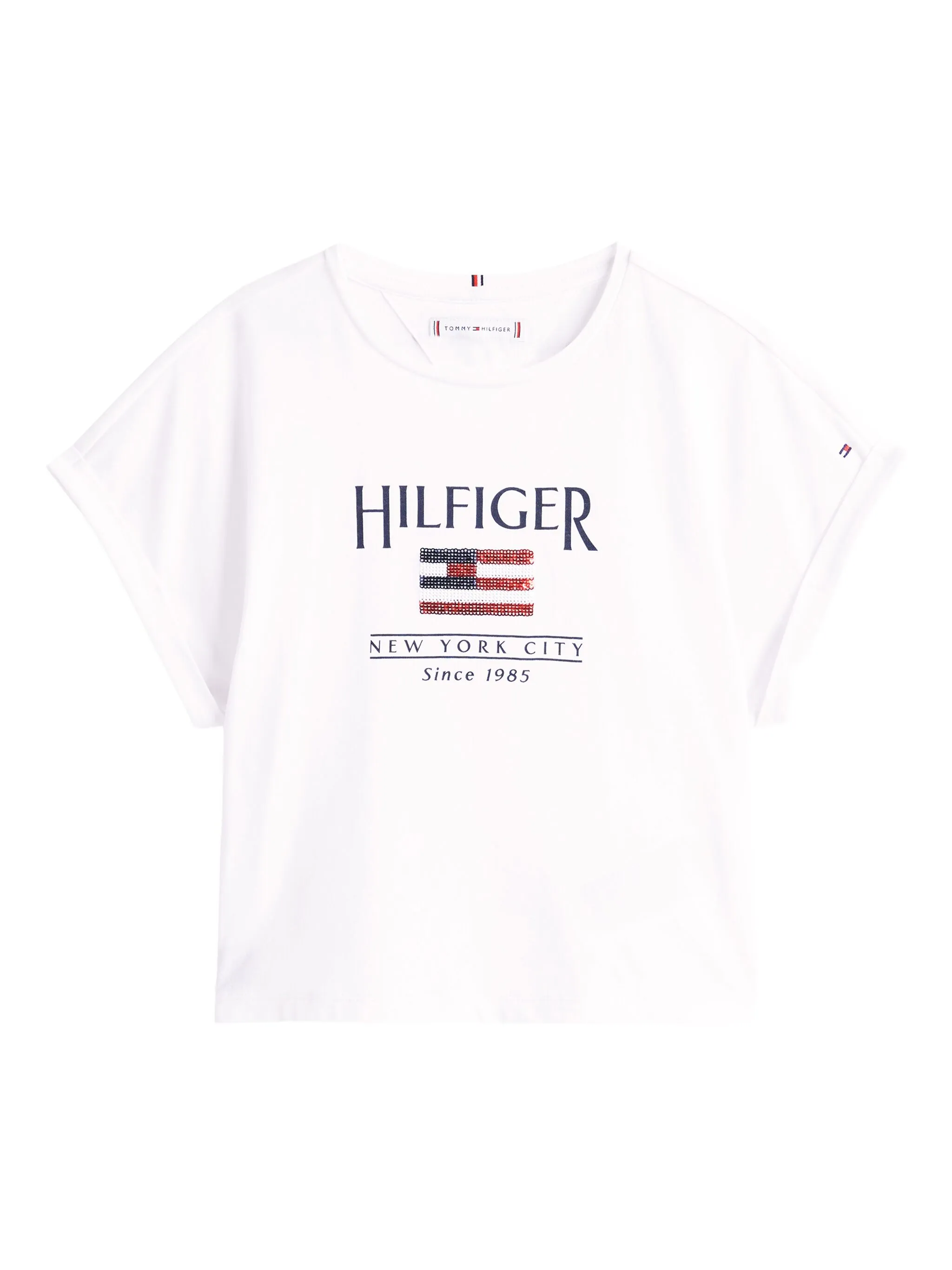 Футболка с логотипом Tommy Hilfiger Junior, белый
Футболка с логотипом Tommy Hilfiger Junior, белый
