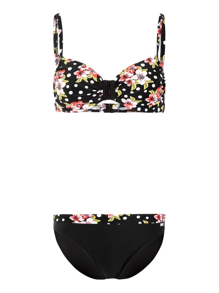 Комплект бикини LASCANA, цвет schwarz-bedruckt
Комплект бикини LASCANA, цвет schwarz-bedruckt