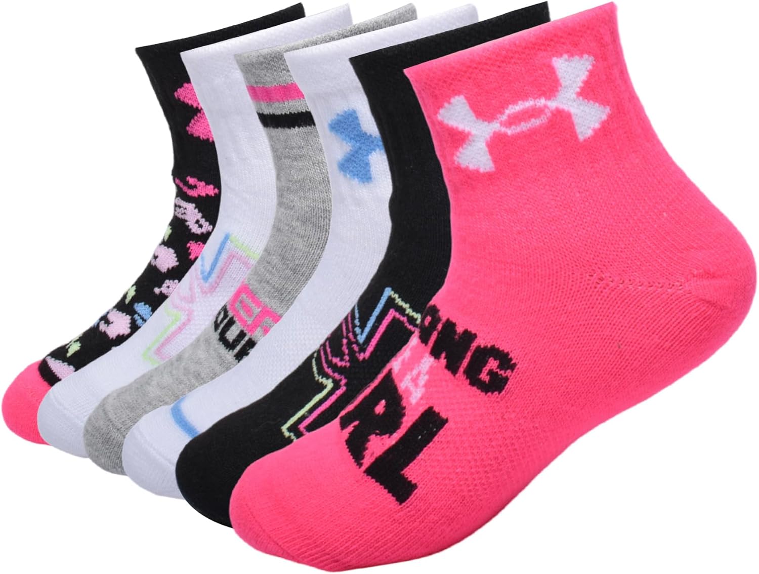 Детские носки Under Armour Multi Pack Quarter, White
Детские носки Under Armour Multi Pack Quarter, White