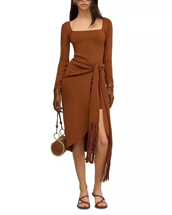 Платье-Футляр Лера Cult Gaia, коричневый
Платье-Футляр Лера Cult Gaia, коричневый