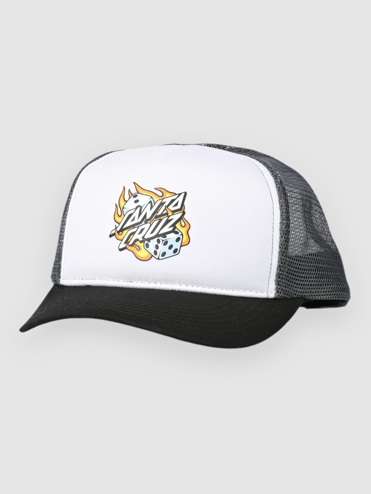 Бейсболка Santa Cruz Flaming Dice Dot Meshback Cap, white/grey
Бейсболка Santa Cruz Flaming Dice Dot Meshback Cap, white/grey
