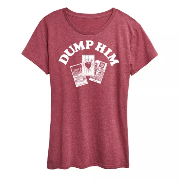 Женская футболка с принтом "Таро: брось его" Unbranded, красный
Женская футболка с принтом "Таро: брось его" Unbranded, красный