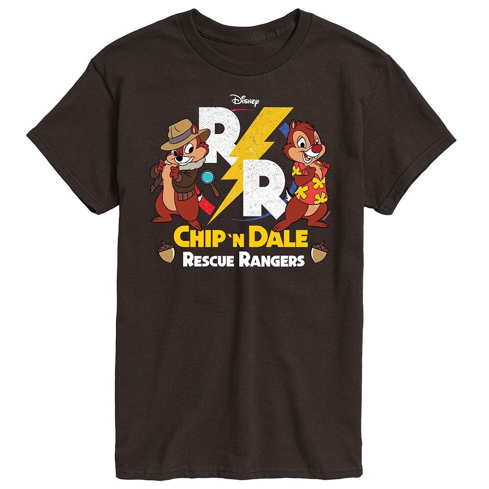Мужская футболка с логотипом Disney's Mickey Mouse Chip 'N Dale Rescue Rangers и графическим рисунком Licensed Character, коричневый
Мужская футболка с логотипом Disney's Mickey Mouse Chip 'N Dale Rescue Rangers и графическим рисунком Licensed Character, коричневый