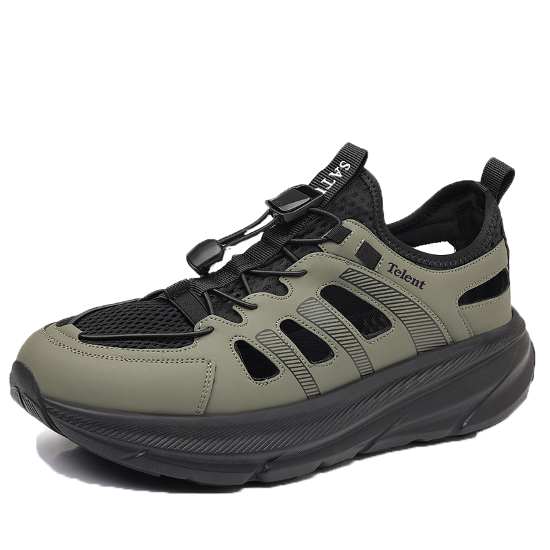 TELENT Дышащие амортизирующие кроссовки для походов по реке, мужские, армейский зеленый
TELENT Дышащие амортизирующие кроссовки для походов по реке, мужские, армейский зеленый