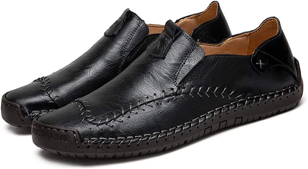 Мужские повседневные кожаные лоферы, обувь и прогулок, слипоны, формальные оксфорды, классические пенни-мокасины, ручная строчка Asifn, черный
Мужские повседневные кожаные лоферы, обувь и прогулок, слипоны, формальные оксфорды, классические пенни-мокасины, ручная строчка Asifn, черный